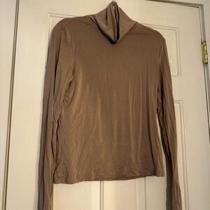 H&M Taupe Long Sleeve Top